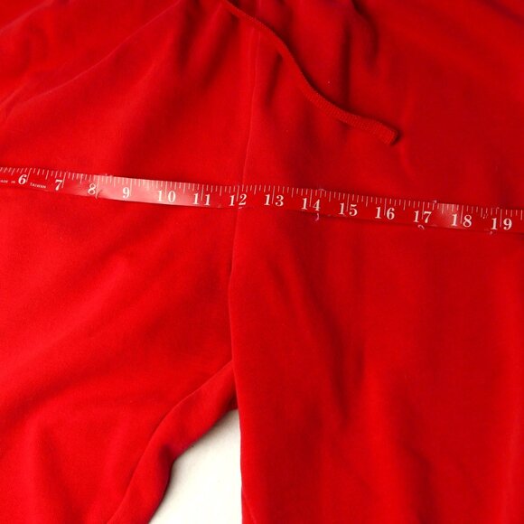 Nike M Red Mid-Rise Sportswear Club Fleece Mid-Rise Oversized Cargo Sweatpants - Picture 7 of 7